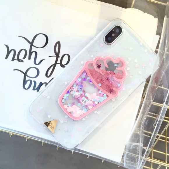 NEW iPhone Max/XR/XS/X/7/8/Plus Ice Cream Case - Picture 2 of 5